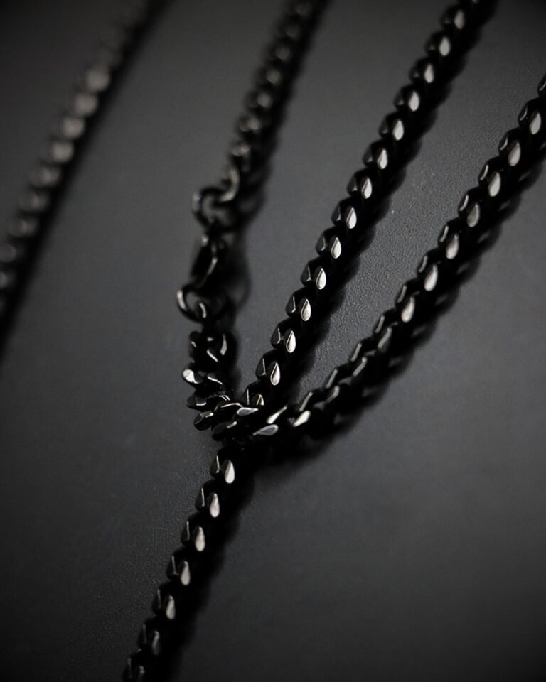 Venomline Black Chain Necklace
